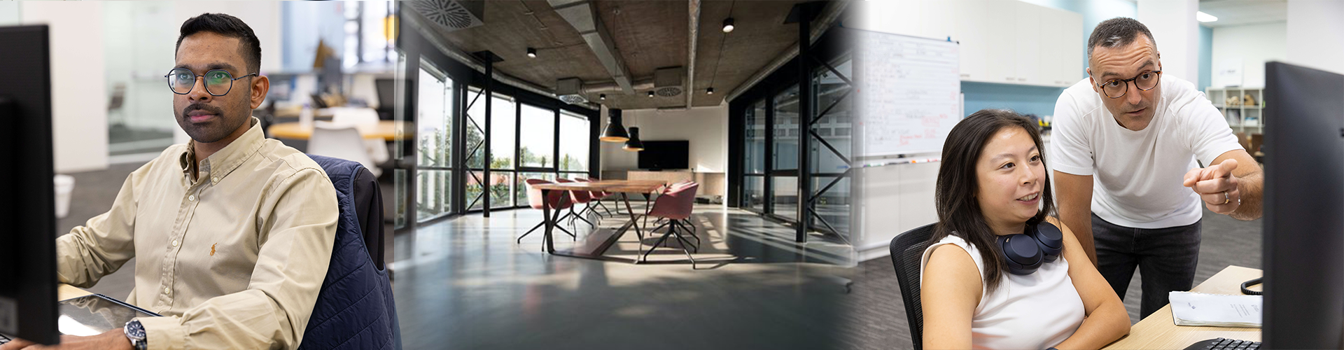 Staff designing fire protection services for a Melbourne building
